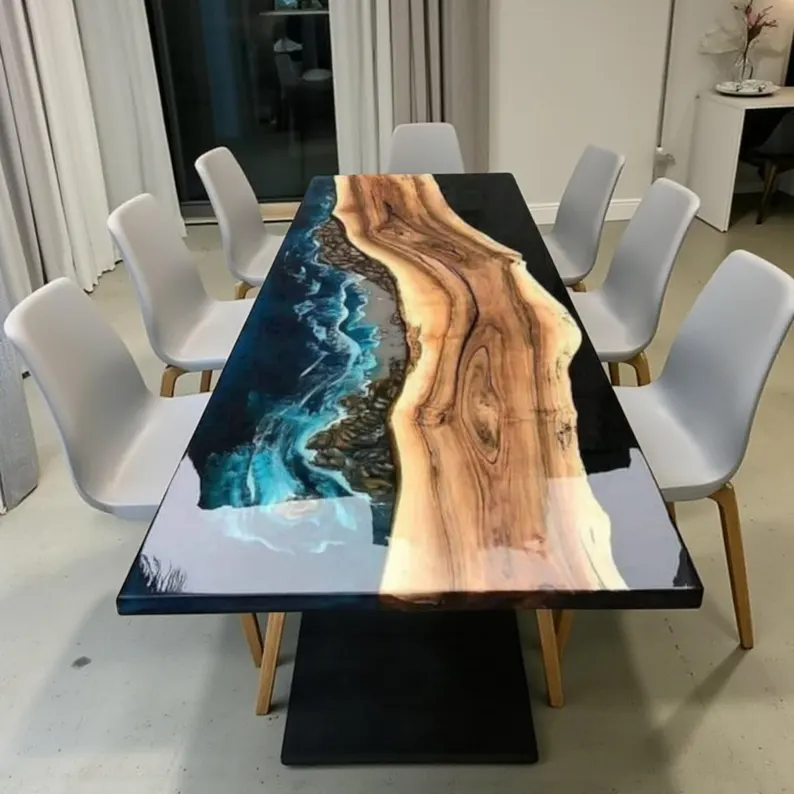 il_794xN.7792055615_d1dw River Epoxy Dining Table