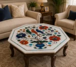 Floral Art Center Table