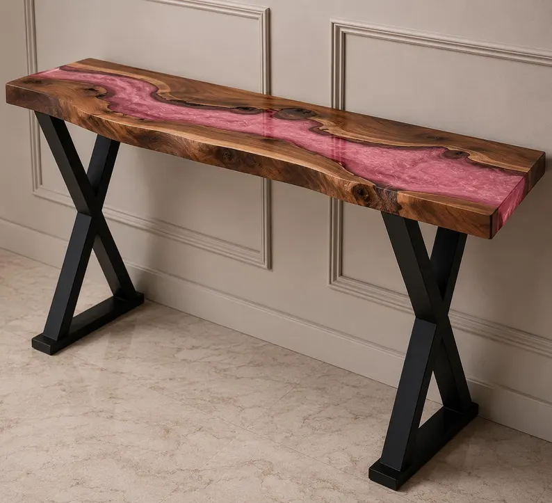 Handmade Console Table Counter top